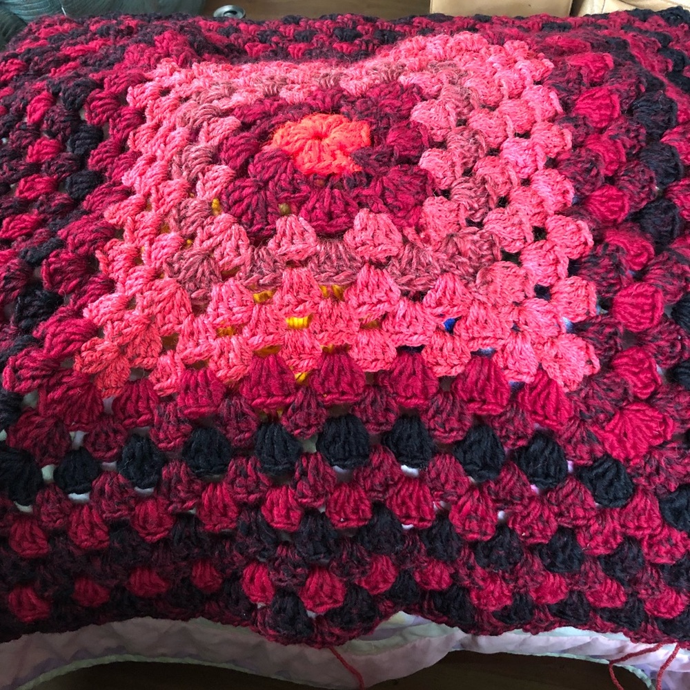 knitted blanket